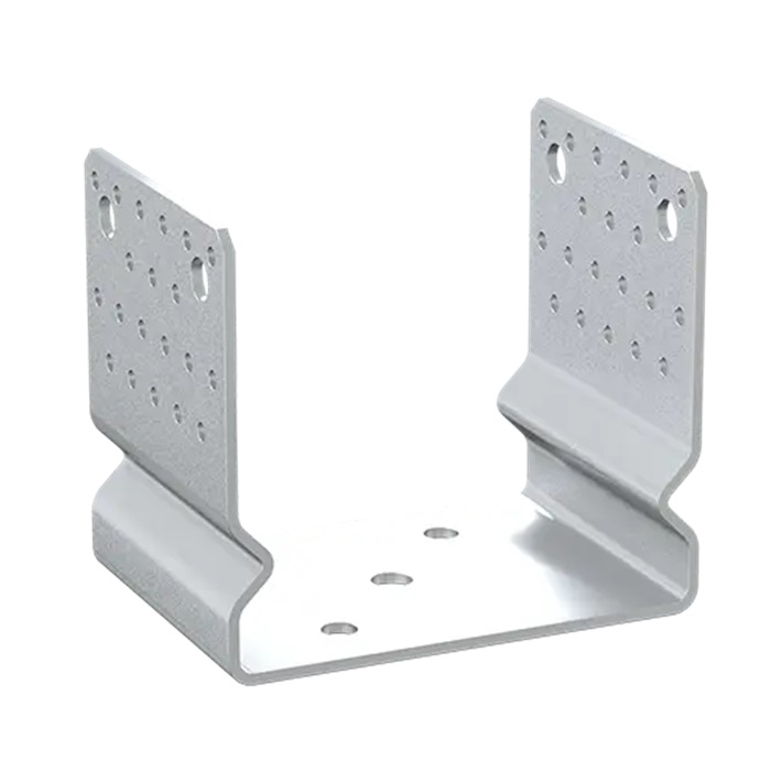 Suport Stalp 160 mm Tip U cu Nervura PSSOZ160 Suport Stalp 160 mm Tip U cu Nervura PSSOZ160