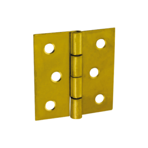 Balama Pafta pentru Lemn si Mobila 40x40x1 mm Zincat Galben ZS40
