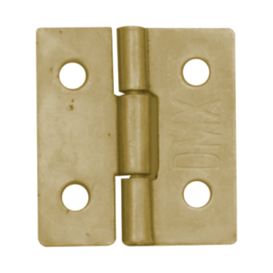 Balama Pafta pentru Lemn si Mobila 20x17x0.5 mm Zincat Galben ZS20 - Pachet 10 buc