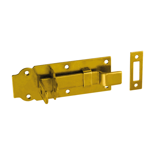 Zavor Poarta cu Tija Curbata si Ochi pentru Lacat 140x55x5 mm Zincat Galben WZW140 Zavor Poarta cu Tija Curbata si Ochi pentru Lacat 140x55x5 mm Zincat Galben WZW140