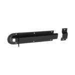 Zavor Plat Glisant pentru Usi si Obloane 160x46x1 mm Negru WZD160