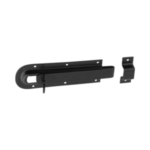 Zavor Plat Glisant pentru Usi si Obloane 140x46x1 mm Negru WZD140