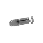 Zavor Poarta cu Tija Dreapta si Ochi pentru Lacat 160x55x6 mm Zincat Argintiu WZP160