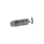 Zavor Poarta cu Tija Dreapta si Ochi pentru Lacat 140x55x5 mm Zincat Argintiu WZP140