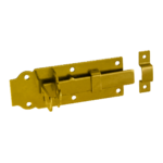 Zavor Poarta cu Tija Dreapta si Ochi pentru Lacat 140x55x5 mm Zincat Galben WZP140 Zavor Poarta cu Tija Dreapta si Ochi pentru Lacat 140x55x5 mm Zincat Galben WZP140
