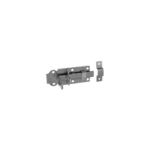 Zavor Poarta cu Tija Dreapta si Ochi pentru Lacat 100x45x5 mm Zincat Argintiu WZP100
