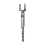 Suport Stalp Lemn Insurubabil in Pamant 120 mm Tip U 865 mm PWU 120/865