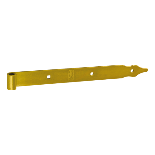 Balama Banda pentru Poarta cu Ochi Ø10 300x30x3 mm Zincat Galben ZP 300/10 Balama Banda pentru Poarta cu Ochi Ø10 300x30x3 mm Zincat Galben ZP 300/10