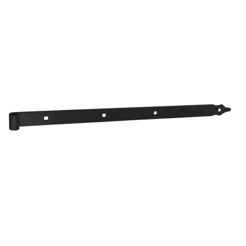 Balama Banda pentru Poarta cu Ochi Ø13 600x35x4 mm Negru ZP 600/13 Balama Banda pentru Poarta cu Ochi Ø13 600x35x4 mm Negru ZP 600/13