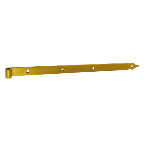 Balama Banda pentru Poarta cu Ochi Ø13 600x35x4 mm Zincat Galben ZP 600/13 Balama Banda pentru Poarta cu Ochi Ø13 600x35x4 mm Zincat Galben ZP 600/13