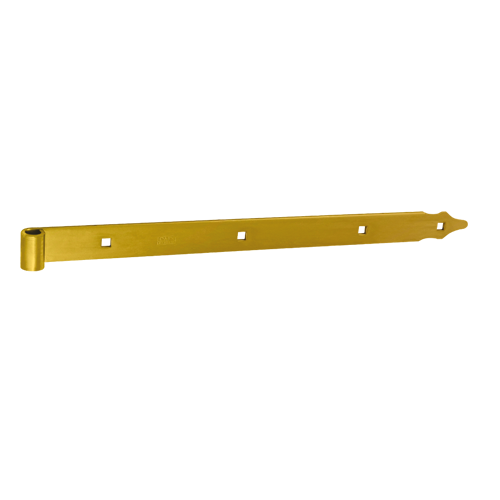 Balama Banda pentru Poarta cu Ochi Ø13 500x35x4 mm Zincat Galben ZP 500/13 Balama Banda pentru Poarta cu Ochi Ø13 500x35x4 mm Zincat Galben ZP 500/13