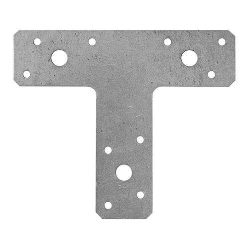 Conector Tip T pentru Grinzi și Stâlpi Lemn 150x127x38x2 mm Zincat Argintiu KT2 Conector Tip T pentru Grinzi și Stâlpi Lemn 150x127x38x2 mm Zincat Argintiu KT2