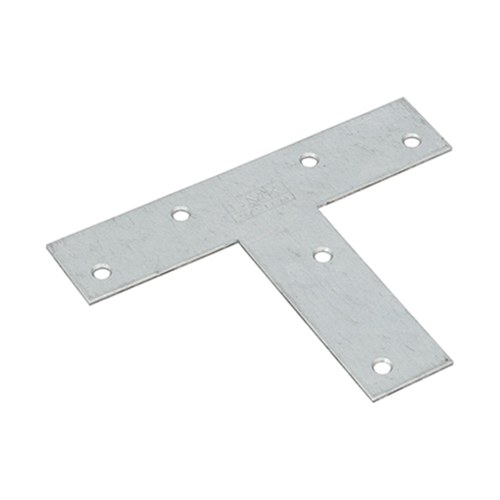 Conector Tip T pentru Grinzi și Stâlpi Lemn 140x110x30x2 mm Zincat Argintiu KT140 - 2 Conector Tip T pentru Grinzi și Stâlpi Lemn 140x110x30x2 mm Zincat Argintiu KT140