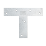 Conector Tip T pentru Grinzi și Stâlpi Lemn 140x110x30x2 mm Zincat Argintiu KT140 - 3 Conector Tip T pentru Grinzi și Stâlpi Lemn 140x110x30x2 mm Zincat Argintiu KT140