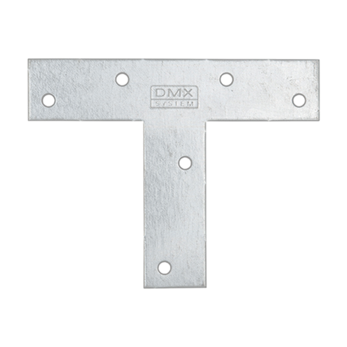 Conector Tip T pentru Grinzi și Stâlpi Lemn 140x110x30x2 mm Zincat Argintiu KT140 - 3 Conector Tip T pentru Grinzi și Stâlpi Lemn 140x110x30x2 mm Zincat Argintiu KT140