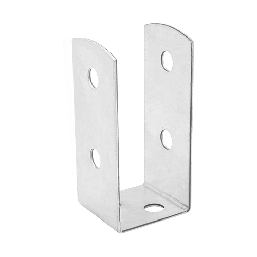 Suport Stalp Lemn Tip U cu Baza Mascata pentru Beton 45x45x100x2 mm PSOL45 Suport Stalp Lemn Tip U cu Baza Mascata pentru Beton 45x45x100x2 mm PSOL45