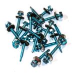 Suruburi Autoforante Cap Hexagonal 6.3x32 mm Zincat Cu Saiba Epdm - 250buc/cutie