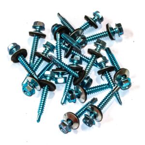 Suruburi Autoforante Cap Hexagonal 6.3x32 mm Zincat Cu Saiba Epdm - 250buc/cutie