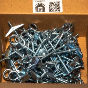 Ancora Basculanta cu Carlig Tip O M5x90mm – 50 buc/cutie