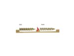 Suruburi Dulgherie Cap Plat 10x160 - 50buc/cutie - 4 Suruburi Dulgherie Cap Plat 10x160 - 50buc/cutie