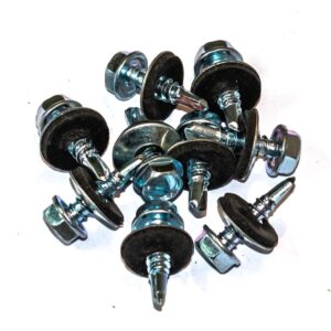 Suruburi Autoforante Cap Hexagonal 4.8x19 mm Zincat Cu Saiba Epdm - 250buc/cutie