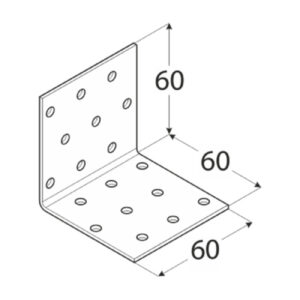 Coltar Lemn 60x60x60x2 KM4