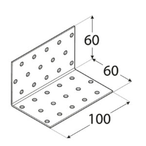 Coltar Lemn 60x60x100x2 KM6