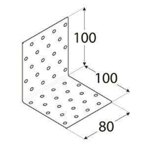 Coltar Lemn 100x100x80x2 KM12