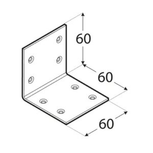 Coltar Lemn 60x60x60x2mm KSO3