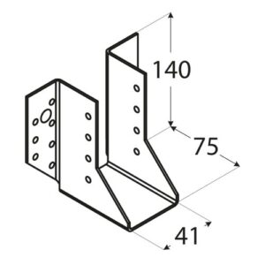Papuc Grinda Tip A 41x140x75x2 mm WB6