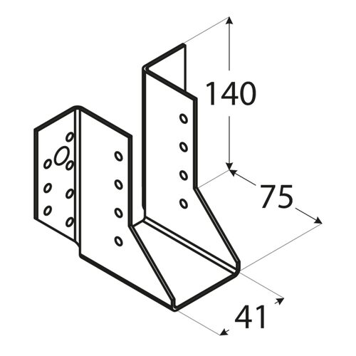 Papuc Grinda Tip A 41x140x75x2 mm WB6