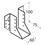 Papuc Grinda Tip A 60x100x2 WB14 - 1 Papuc Grinda Tip A 60x100x2 WB14