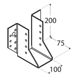 Papuc Grinda Tip A 100x200x2 WB32